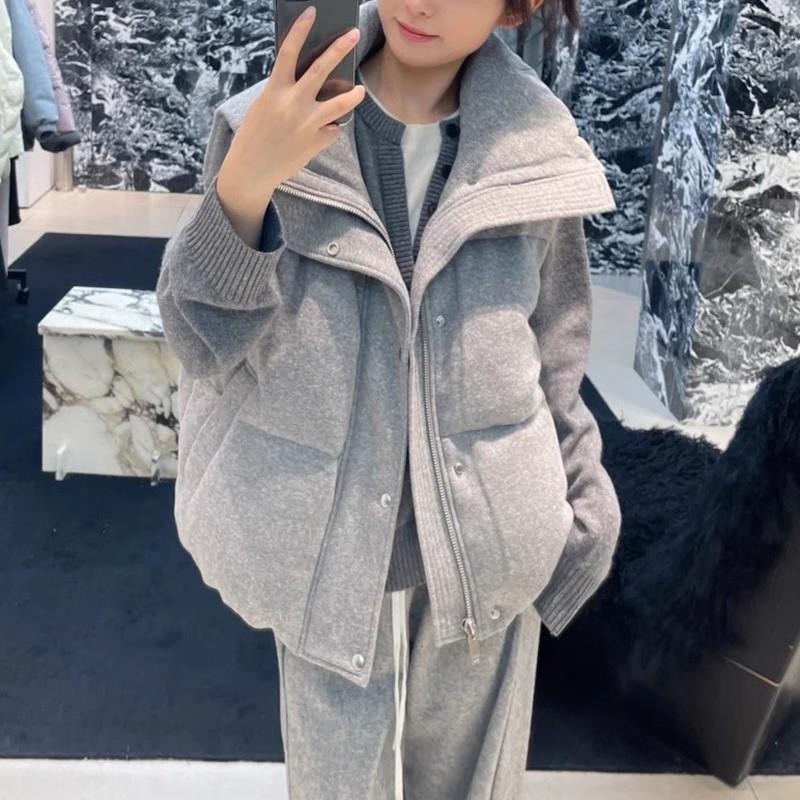 韩版时尚羽绒棉马甲女短款冬季保暖棉背心宽松外套立领无袖坎肩潮|undefined