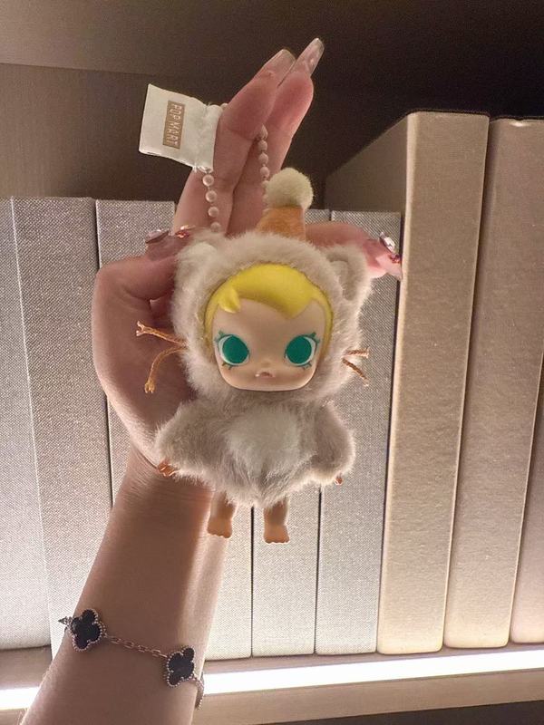 跨境新品搪胶Baby Molly口袋朋友系列毛绒挂件儿童礼物包包钥匙扣|undefined