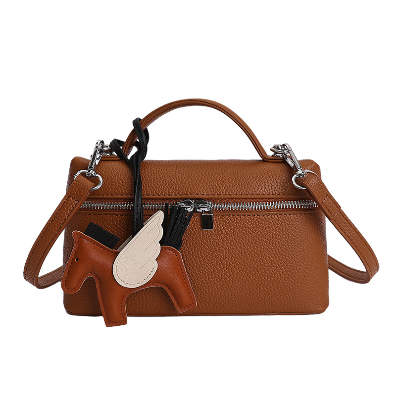 Bolso de mano de alta calidad coreano para mujeres 2026 nuevo nicho de bolso de caja de lujo ligero casual simple hombro bolso de mujer