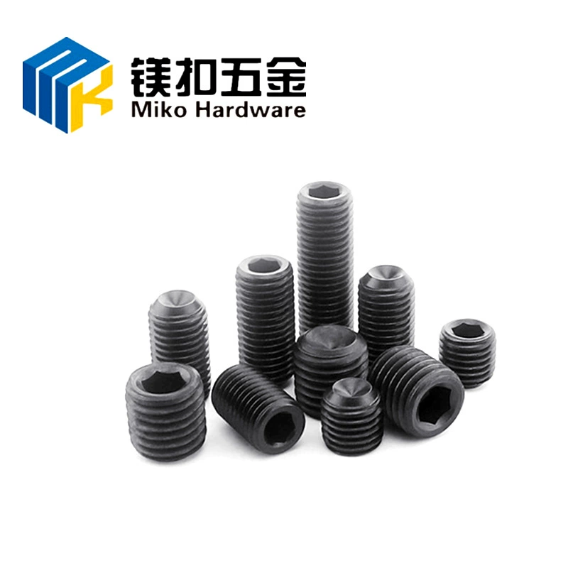 Поставка высокопрочного установочного винта с шестигранной головкой США 45H из легированной стали США, измеритель машины #8-32