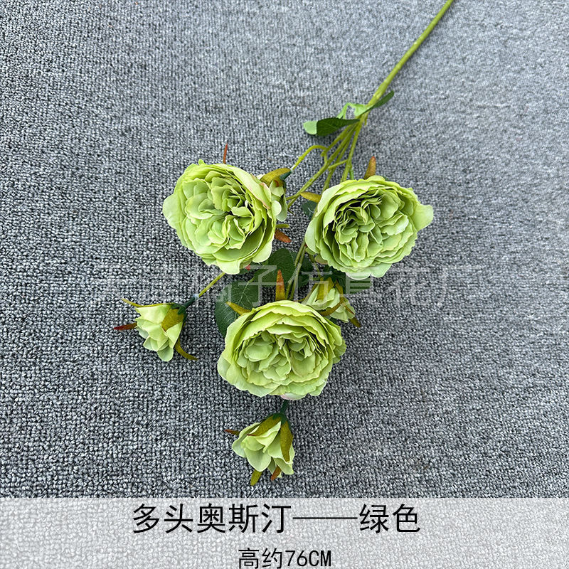 Flores de boda de alta calidad de flores de madera verde de bambú y lirio de pino masson de alta calidad
