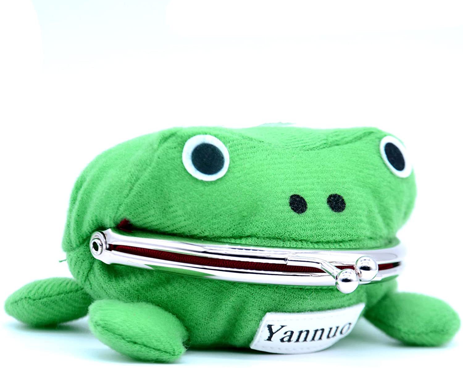 兒童禮物 玩具公仔跨境新款Pack Frog Plush Purses 青蛙零錢包毛絨公仔玩偶