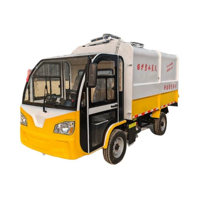 new energy licensed garbage truck, Elektrik zibil maşınları