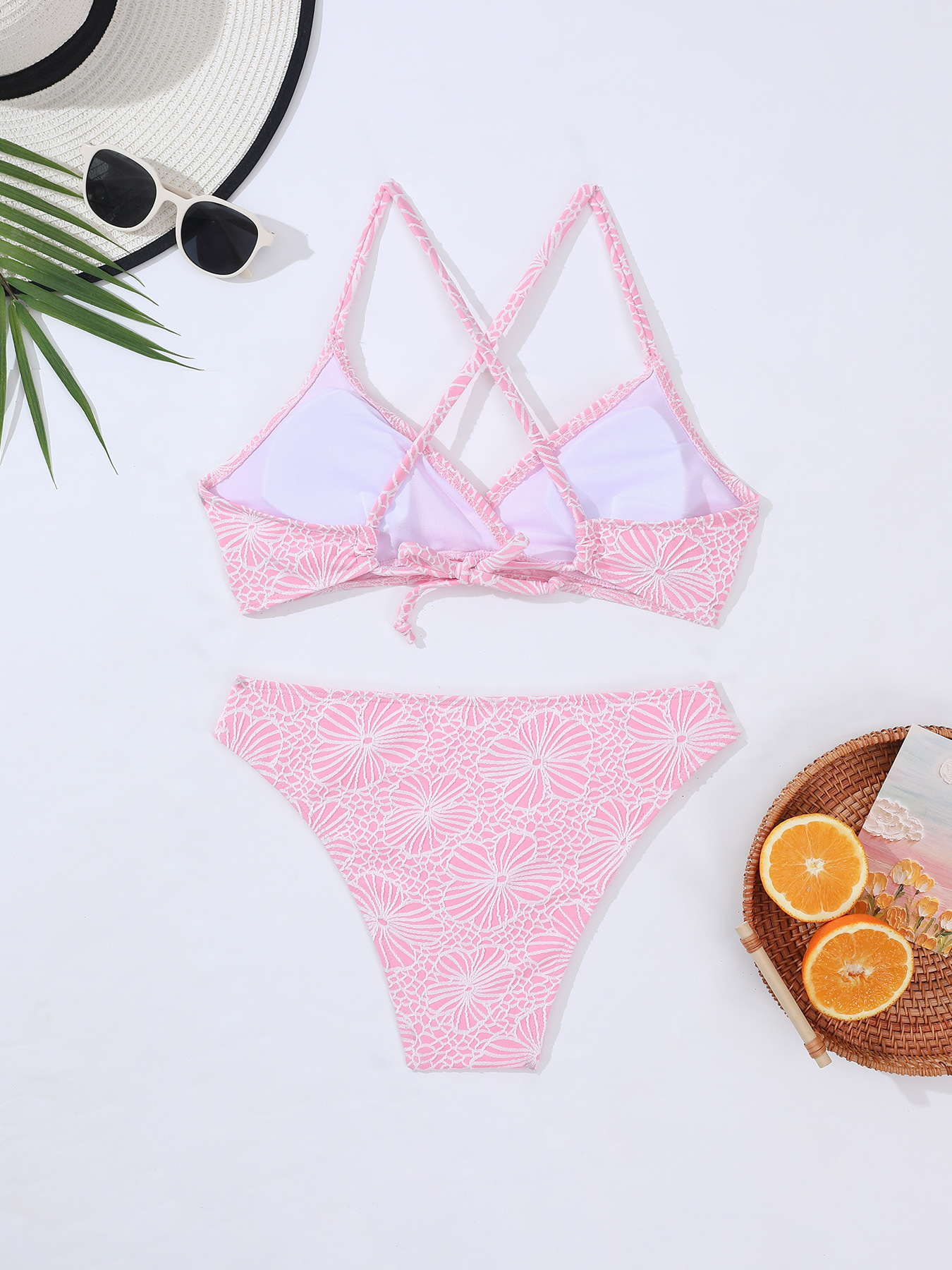 Nuovo bikini sexy con lacci per il commercio estero europeo e americano, Liexpress, Amazon, costumi da bagno di grande successo TK223_voghion.com