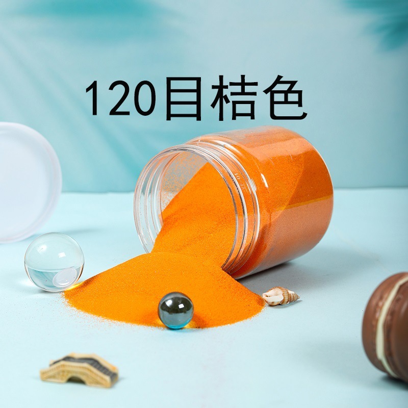 120 malla jardín de infantes color arena material fino deseo arena diy juego hecho a mano arena pintura de arena pintura de botella de arena arena color arena