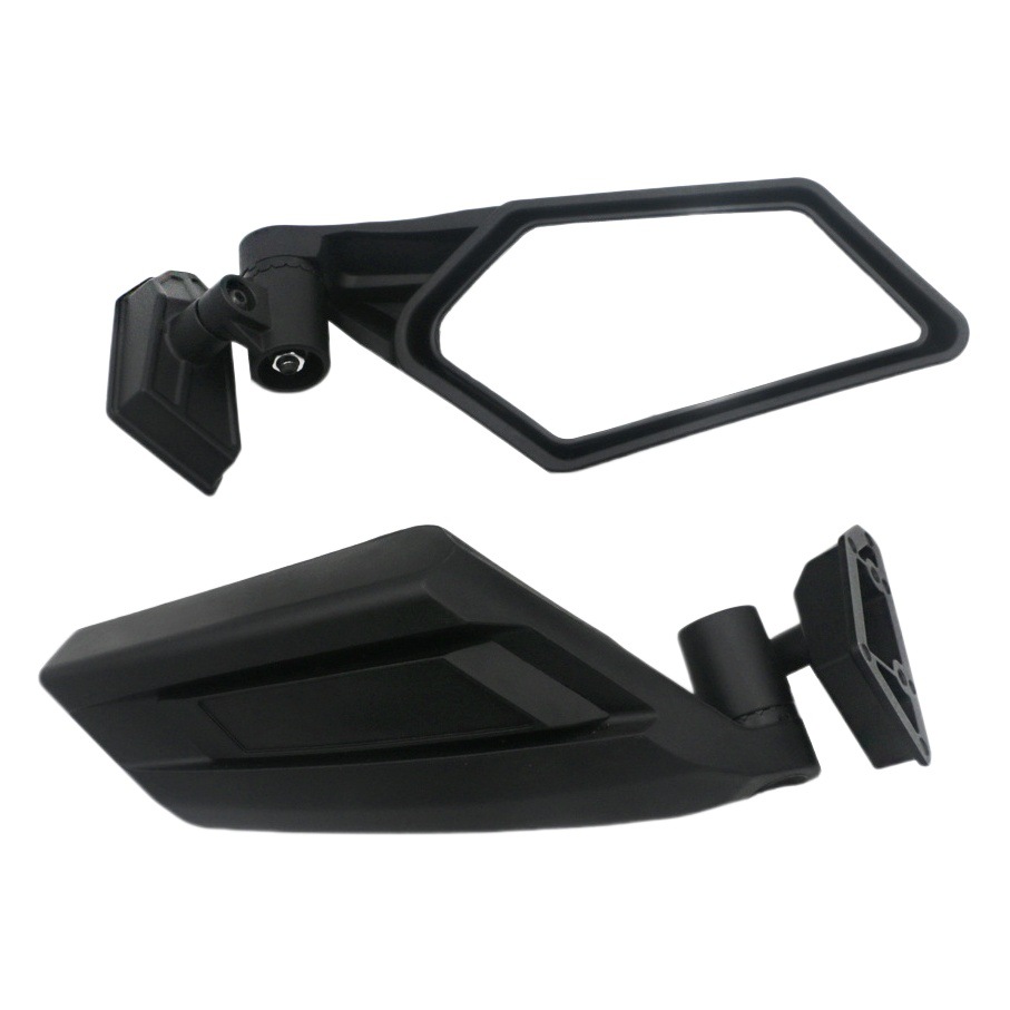 FLYQUICK transfronterizo dedicado para CAN-AM BRP UTV MAVERICK X3 Modificación del espejo retrovisor del coche con la luz