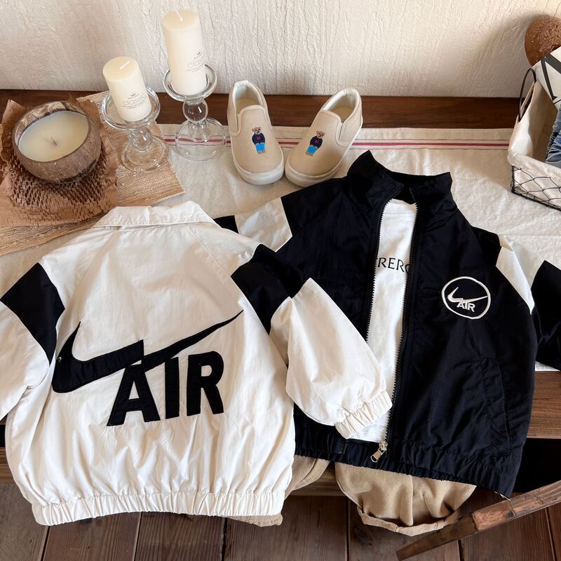Boys' Jacket Spring and Autumn 2026 New Korean Style Children's Clothing Spring Jacket for Girls Casual Sports Long-Sleeve Top Trendy Boys' Jacket Spring and Autumn 2026 New Korean Style Children's Clothing Spring Jacket for Girls Casual Sports Long-Sleeve Top Trendy
