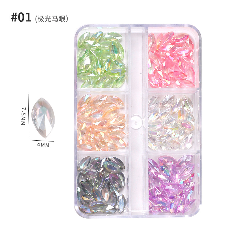 01 # Aurora caballo ojo Taladro