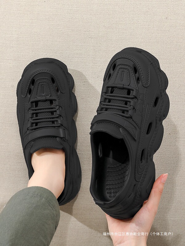 Men's Summer 2025 New Thick-Soled Anti-Slip, Anti-Odor, Breathable Driving Outdoor Sandals and Slippers