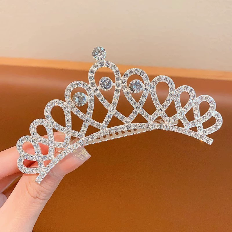 tiara crown accessory for bride — elegant princess headpiece, wedding & birthday gift, 0.03 kg