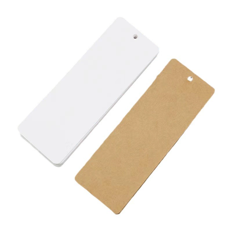 Новая пустая бумажная карточка закладка для Amazon, DIY бумажная карточка подарок ярлык пустая бумажная карточка потоковая закладка подарок