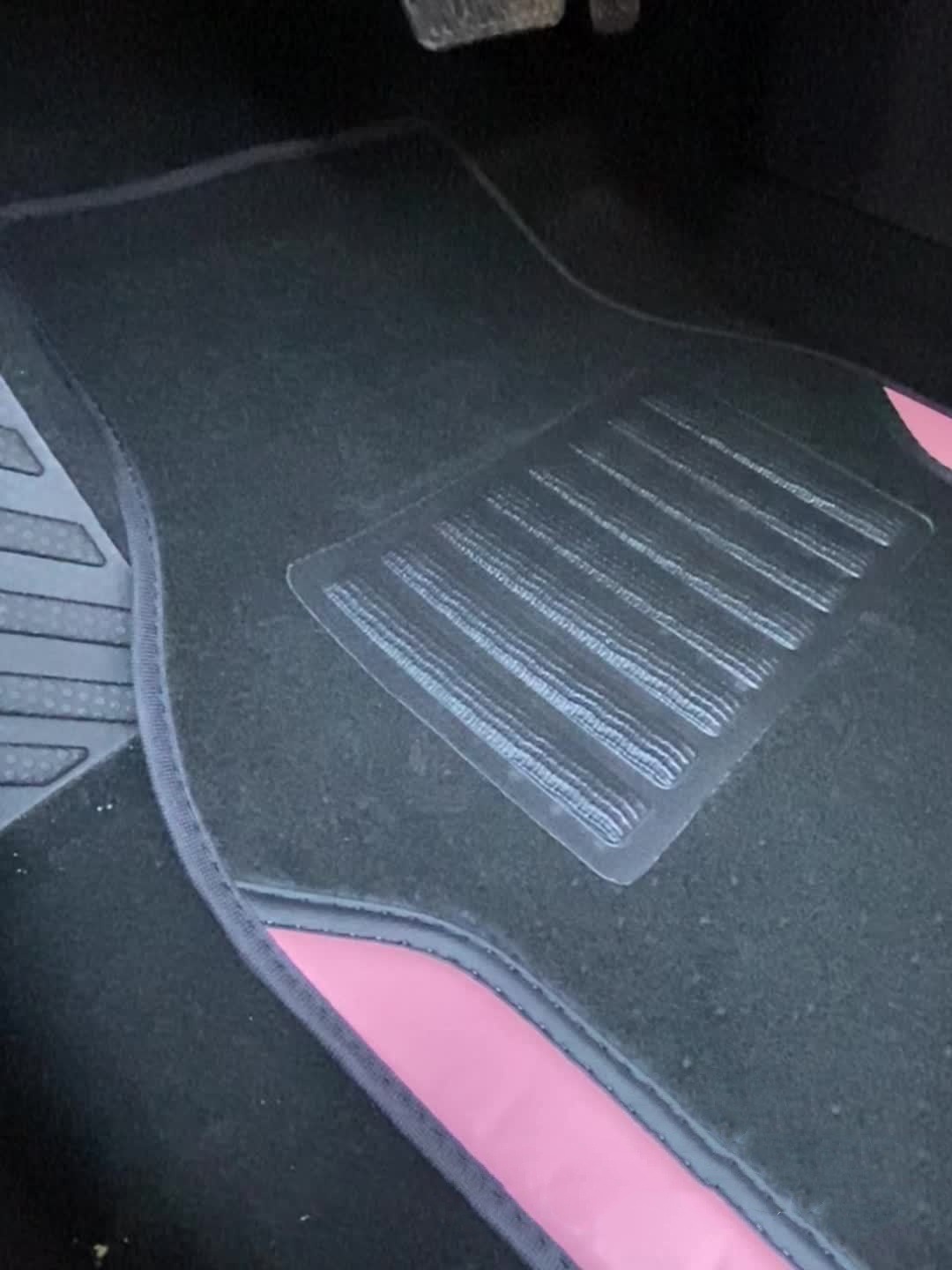 Cross-border Temu Amazon universal car floor mat four-piece set, dirt-resistant, non-slip, wear-resistant car protection mat