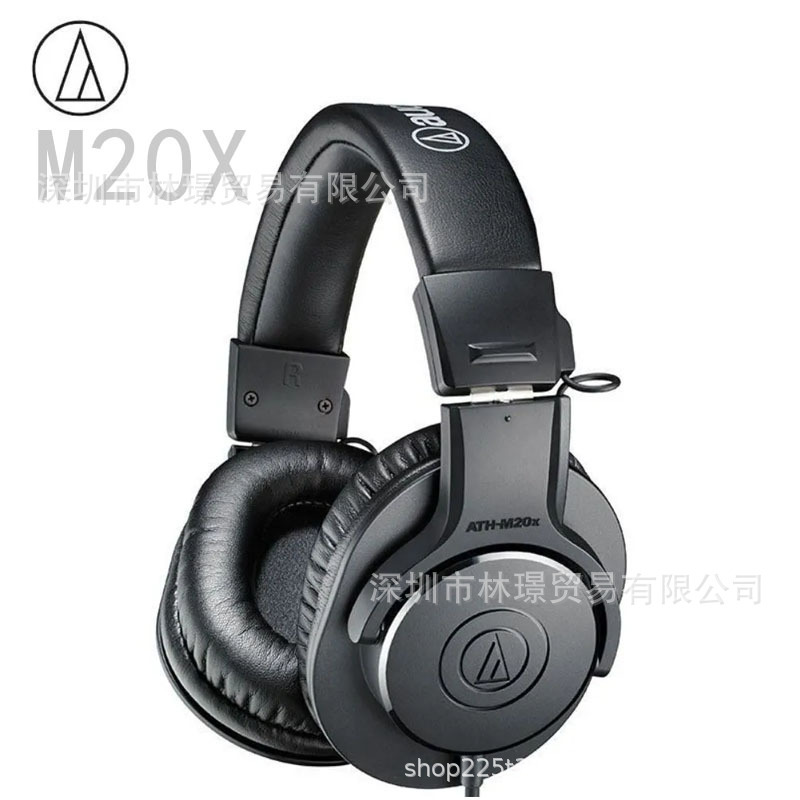 Cross-Border Ath-M20X Over-Ear Wired Headphones for Recording and Monitoring, Suitable for Audio-Technica Foreign Trade Wholesale