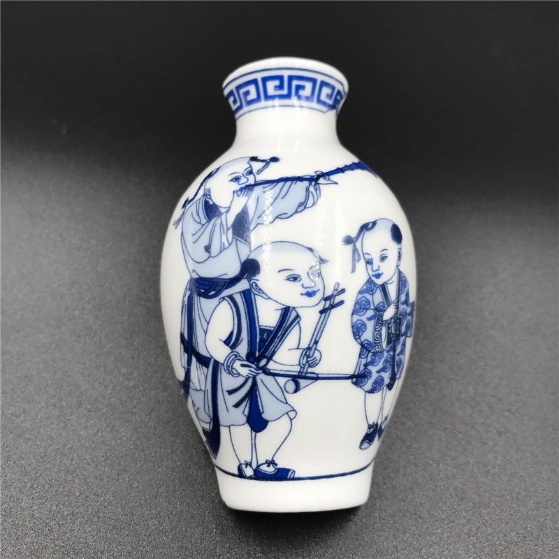 中国風陶磁器青花磁器花瓶冷蔵庫に記念品を貼った家庭装飾品ビジネスは老外ギフト磁石大を送る|undefined