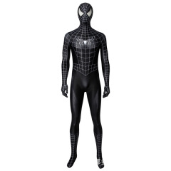 トビー スパイダーマン コスプレ タイトスーツ スパンデックス ストレッチ デジタルプリント コミックコンベンション パフォーマンス 高伸縮性 快適