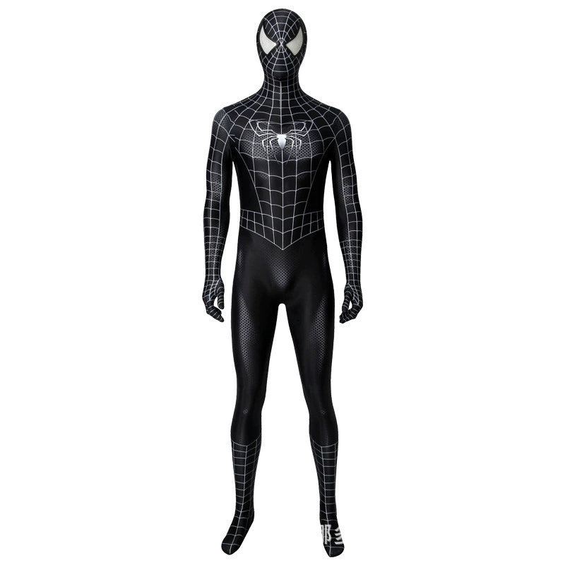 Костюм Человека-паука Тоби, боди из спандекса, эластичный, с цифровой печатью, для выступлений на Comic Con, высокая эластичность, комфортный