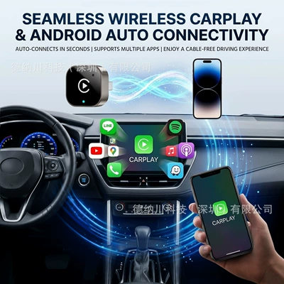 Android devices, dual-mode, Simsiz CarPlay və Android Auto
