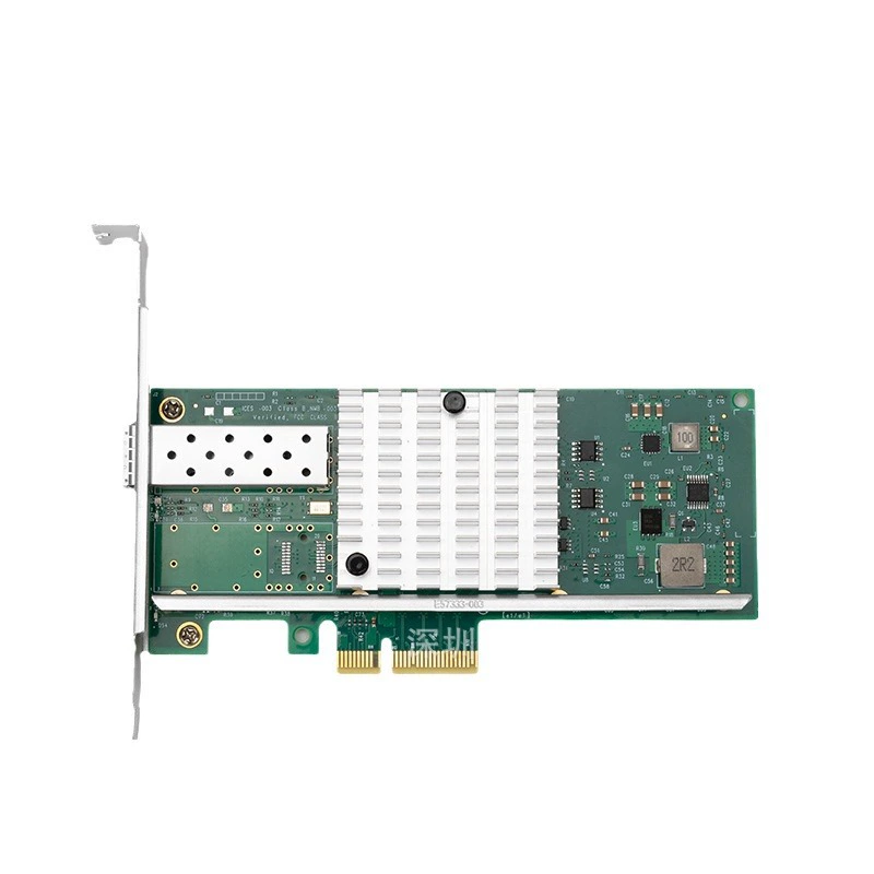 华高智 82599 Fiber optic network card 10G 10G PCI-EX4 single port fiber X520-DA1 PXE UEFI