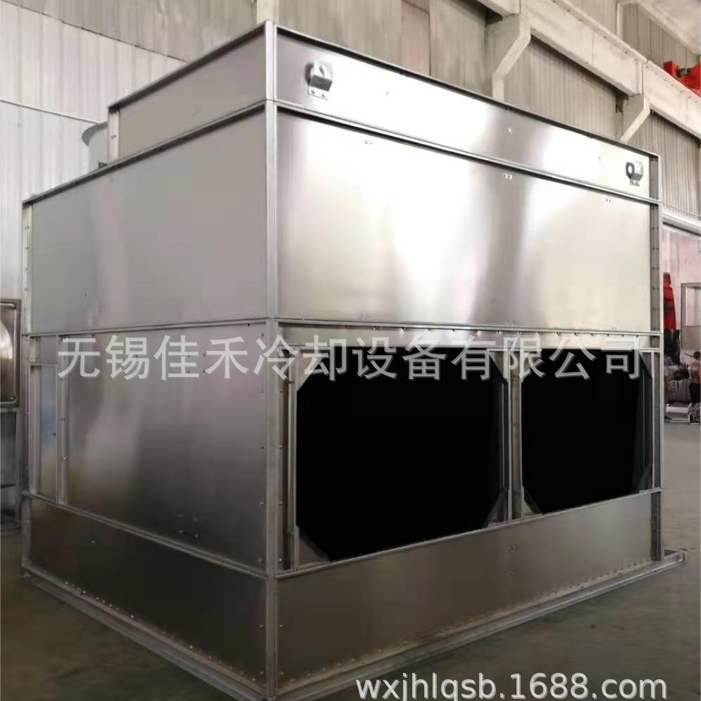 工业高温不锈钢方形冷却塔 循环水闭式冷却塔 横流式闭式冷却塔