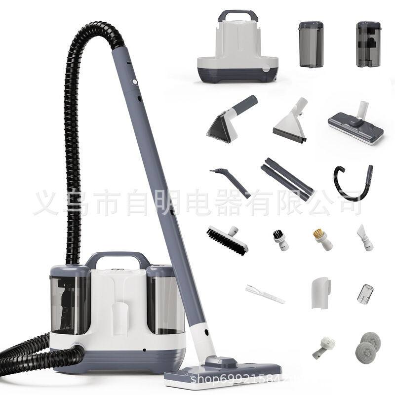 18Kpa Steam Fabric Cleaning Machine Sofa Carpet Curtain Spray Suction Drying All-In-One Cleaning Machine Steam Mop