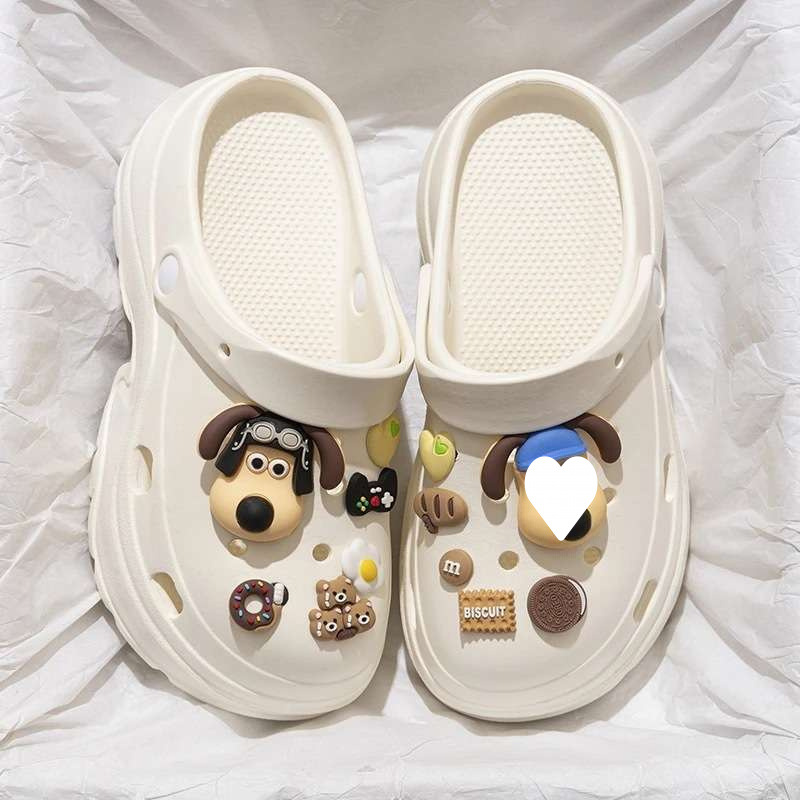 화이트 [리더독] 키높이 7.0/슬리밍-34-35 (33-34피트 권장)