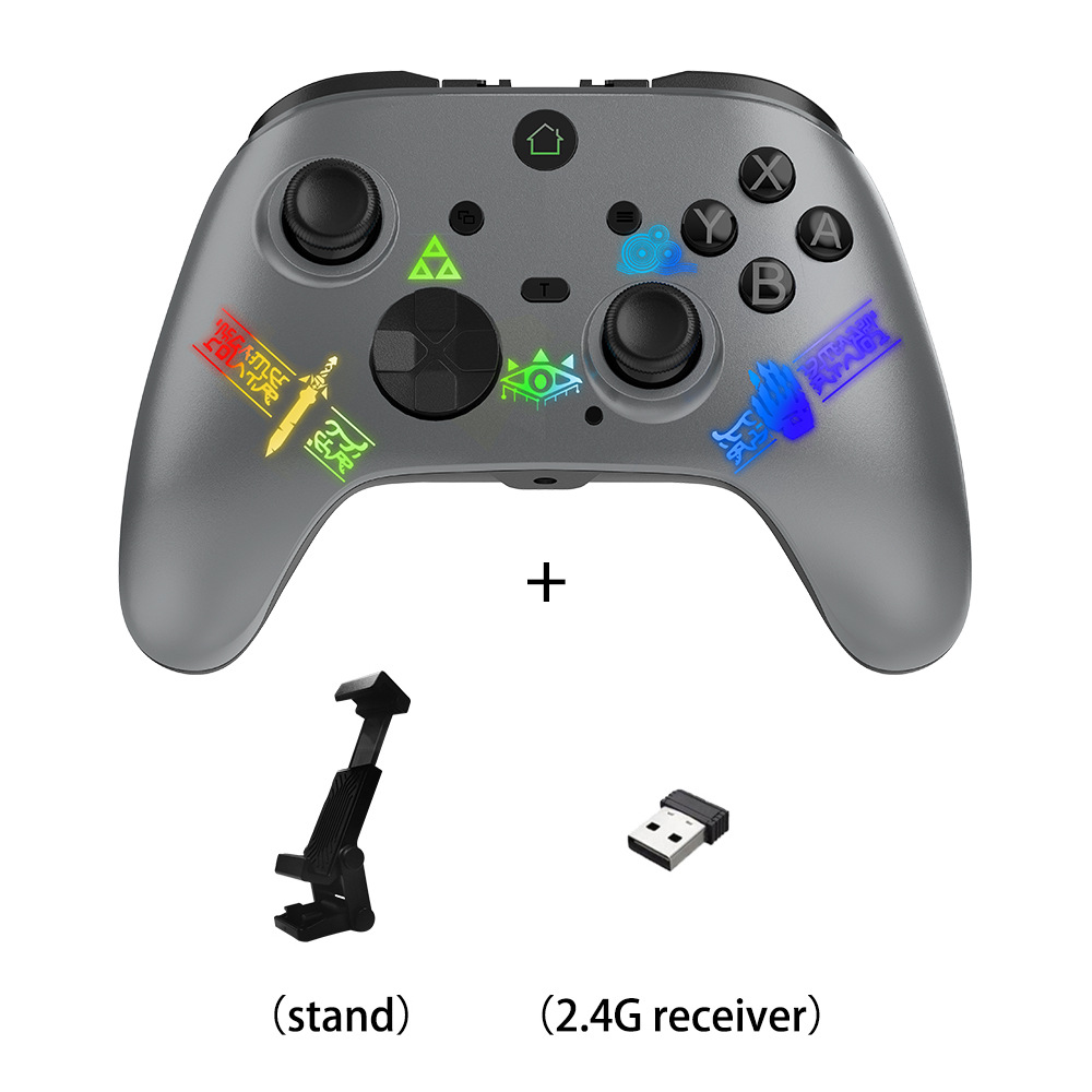 Transfronterizo De La Venta caliente multifuncional Bluetooth GamePad compatible con N-SWITCH Pingguo IOS Android PC360 STEAM