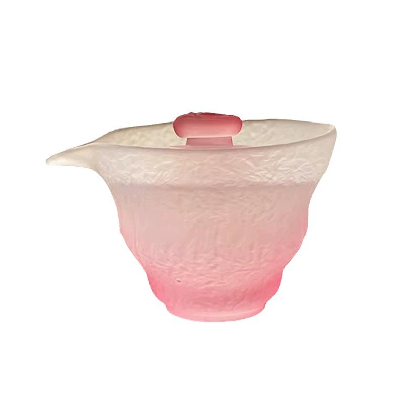 Чайная чашка (матовое стекло) фуксия, 235 г, 9,3×9,3×9,3 см