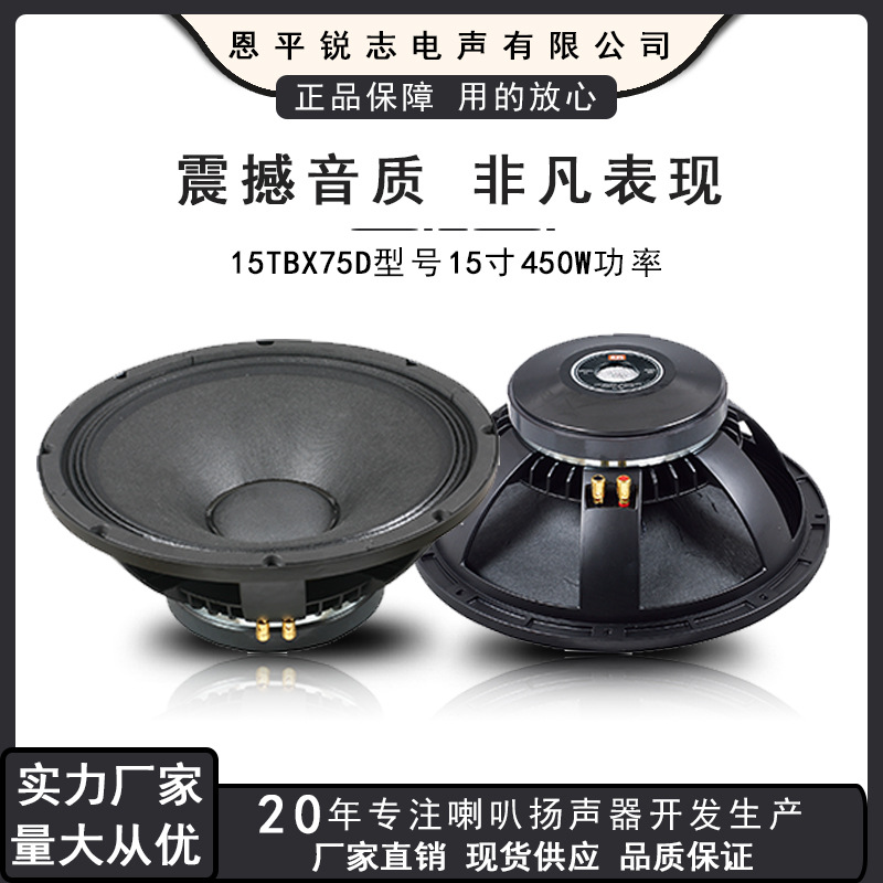 Megaphone, speakers for dance show, 15 inch, high power