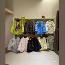 山茶花2025冬季韩版今年流行90白鸭绒压格羽绒服女中长款加厚外套