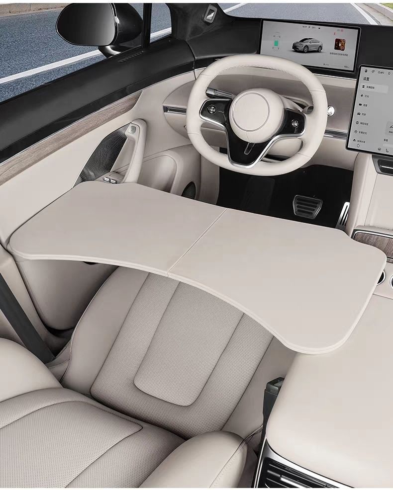 Car-Mounted Small Table Board Suitable for Zhijie R7/S7, Foldable Computer Table and Dining Table for In-Car Use, Special Modification Accessories, Hot-Selling