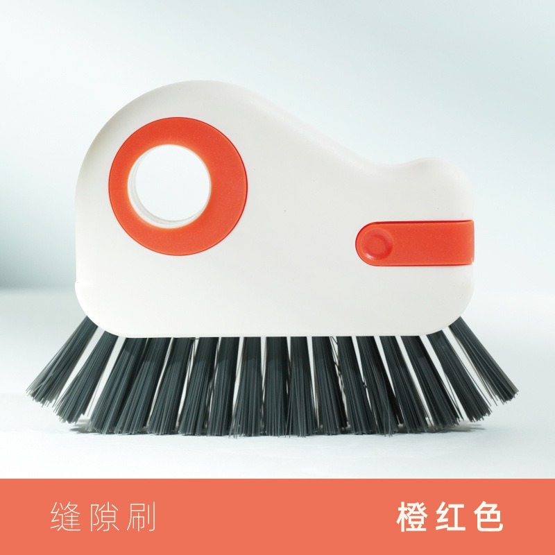 Nuevas herramientas de limpieza de ventanas 2 en 1 cepillo de ranura desmontable cepillo de limpieza de ventanas cepillo de grietas sin cepillo de ángulo muerto