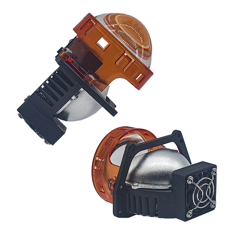 Fabricantes al por mayor nuevos faro de automóvil T3 LED tres tazas de lámpara corta lente de doble luz de alta potencia de alta luz