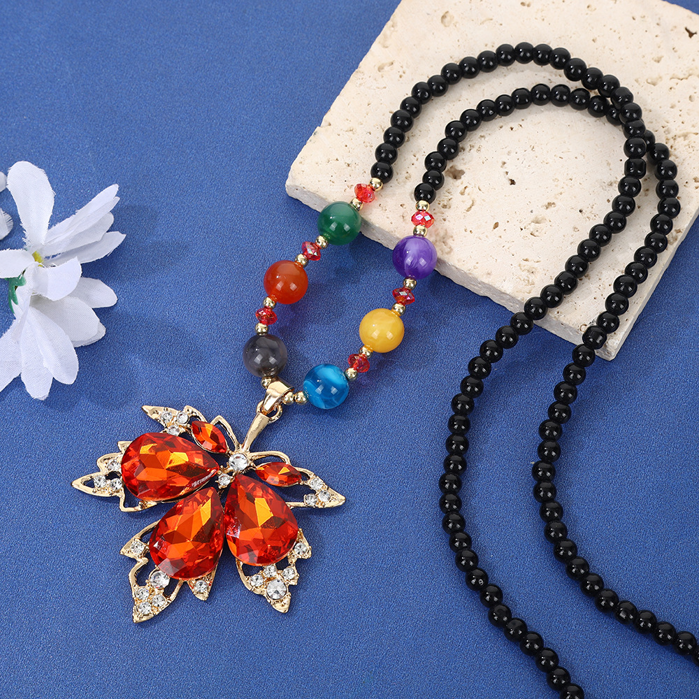 Accesorios de zorro Cadena de suéter de alta calidad collar largo de perlas para mujer nuevo collar de moda de otoño e invierno japonés y coreano