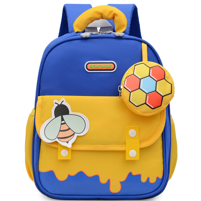 Bolsa de dibujos animados para niños, mochila transpirable para niños, mochila infantil para bebés lindos, mochila para niñas preescolares