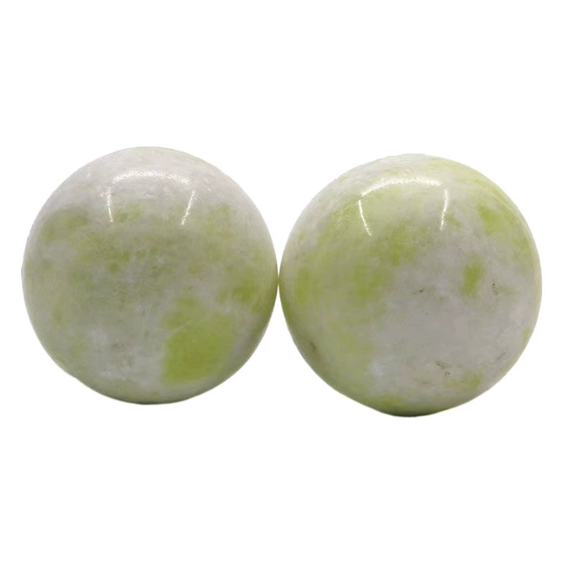 Натуральный нефритовый мяч для фитнеса, синий нефрит, подарок для родственников и старших, класс А, прочный и полезный для здоровья.