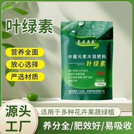 定制叶绿素叶面肥中量元素水溶肥料氨基酸瓜果蔬菜花卉植物营养液