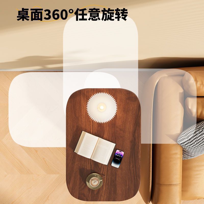 简约床边几沙发小桌子可移动升降置物架折叠架子宿舍家用置物架|undefined