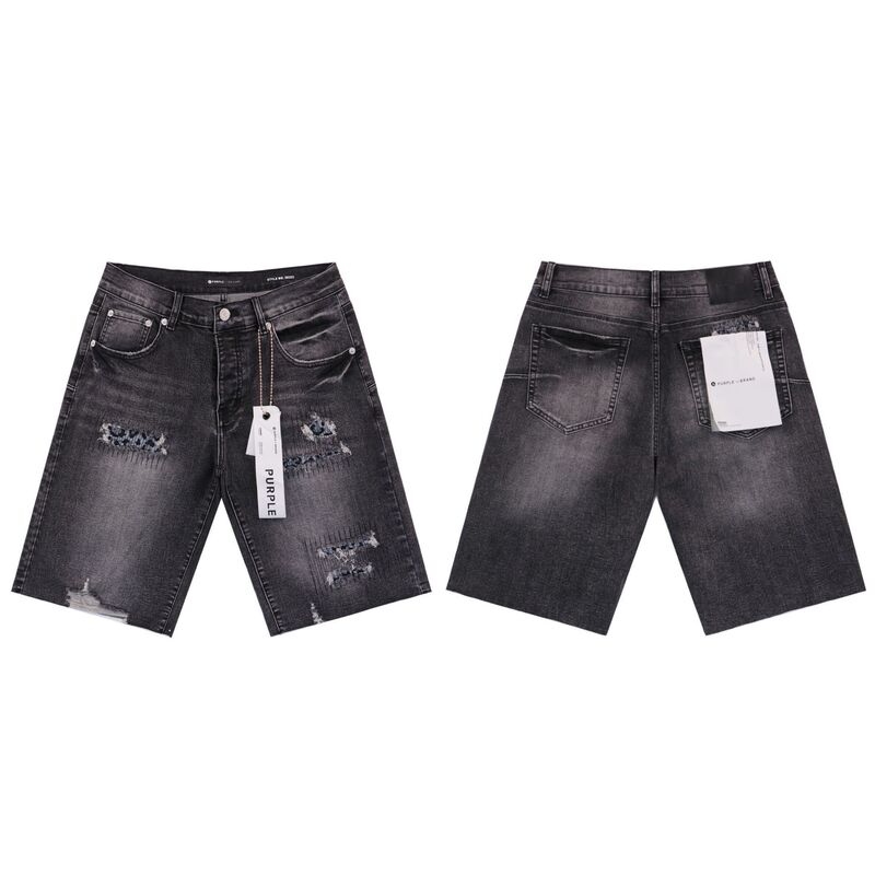 跨境欧美PurpleBrand牛仔裤jeans水洗做旧复古破洞泼墨潮流直筒|undefined