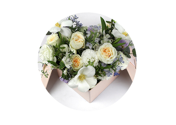 时尚翻盖爱心花盒_2