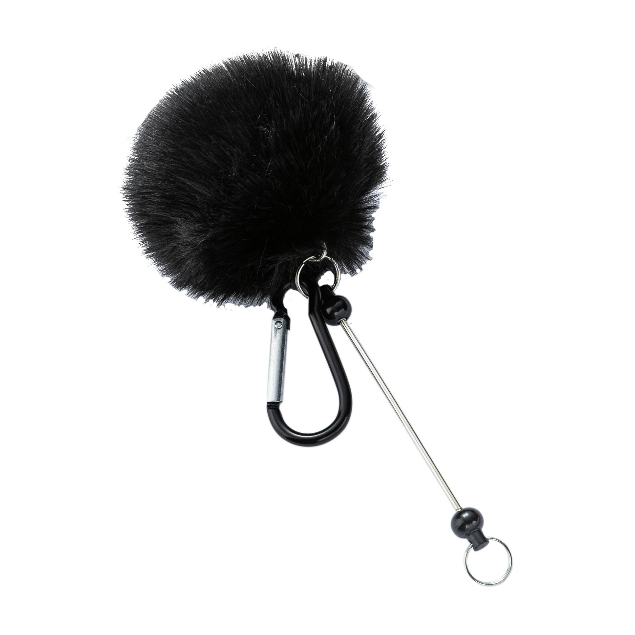 Nuevo DIY cuentas bola de peluche creativo colgante de peluche colgante colgante de llave colgante al por mayor