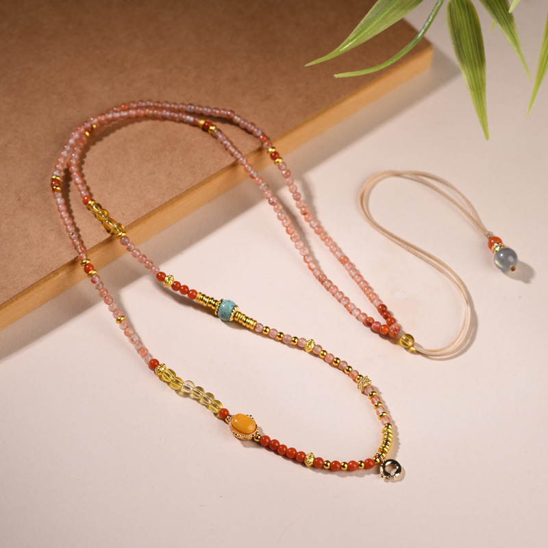Natural Crystal And Gemstone Jewelry Brings Luck, Conveying Warmth, Clarity And Gentle Positive Energy, Making Every Day Feel Peaceful And Grounded. N_voghion.com