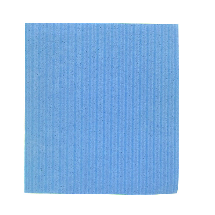 蓝色木浆棉抹布