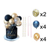 Metal nail sequins, balloon, jewelry, decorations, suitable for import, new collection, 5inch