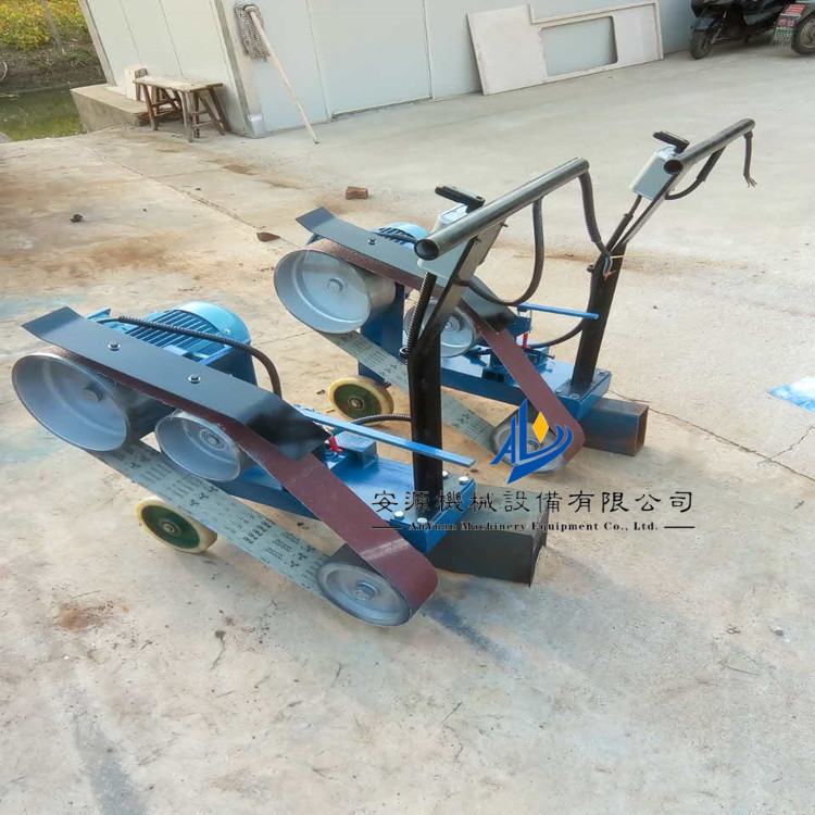 抛光打磨机好帮手手推式砂带机100*2100砂带机 手推打磨抛光机