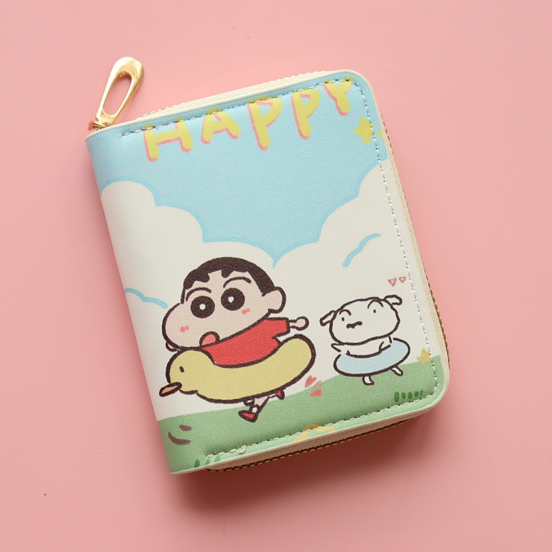 수영 반지 작은 새로운 짧은 지퍼 지갑