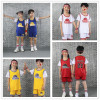 Manufactor Direct selling False two children Basketball clothes Short sleeved suit Jersey kindergarten Parenting perform Quick drying