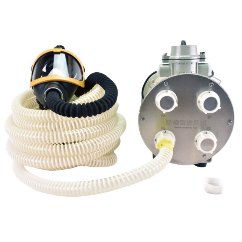FCFBSF防爆电动送风长管呼吸器 20米双人防爆电动送风长管呼吸器
