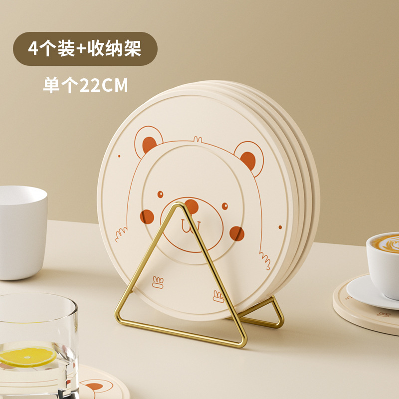 新款硅胶隔热垫餐垫锅垫杯垫碗垫防烫垫餐耐高温垫子餐盘垫砂锅垫|undefined