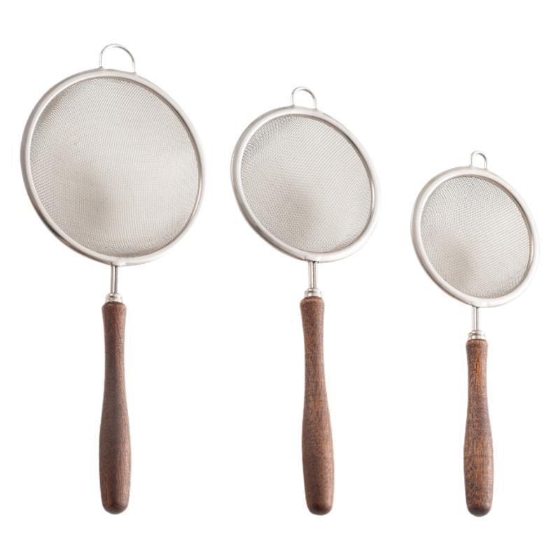 304 malla de acero inoxidable jugo de fruta suplementario frijol sopa de harina residuos de aceite filtro de té con filtro de té de oído