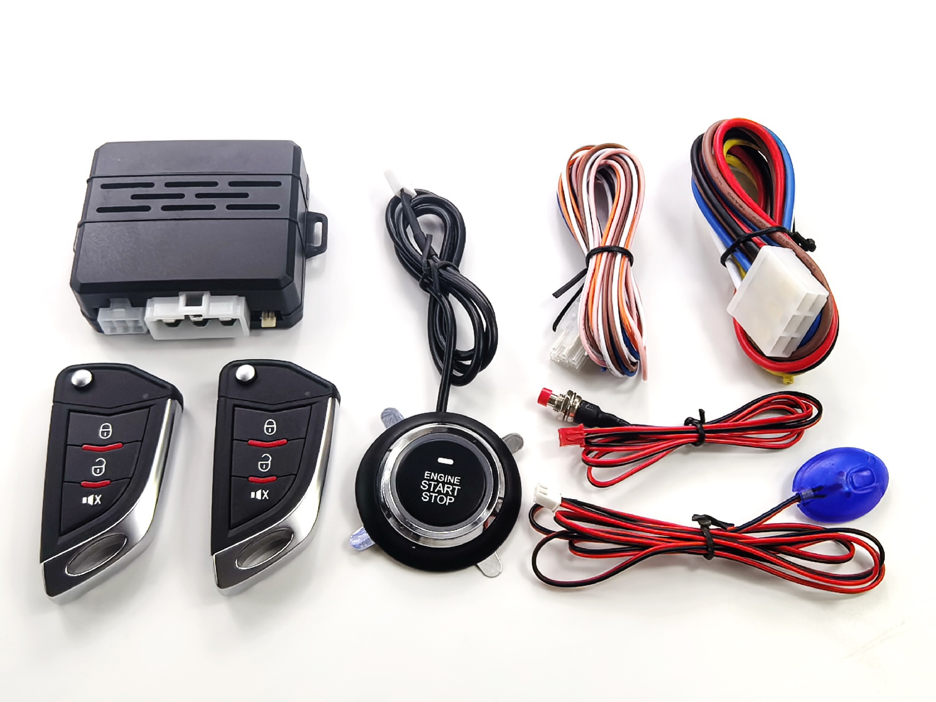 C3 Export Model: One-Touch Start + Remote Start + Remote Trunk Control + Anti-Theft + Mobile App Control Modification